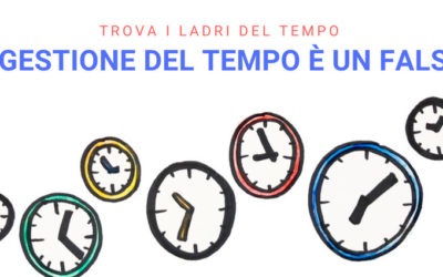 La gestione del tempo è un falso