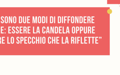 Chi brilla di luca propria infastidisce chi vive nell’oscurità